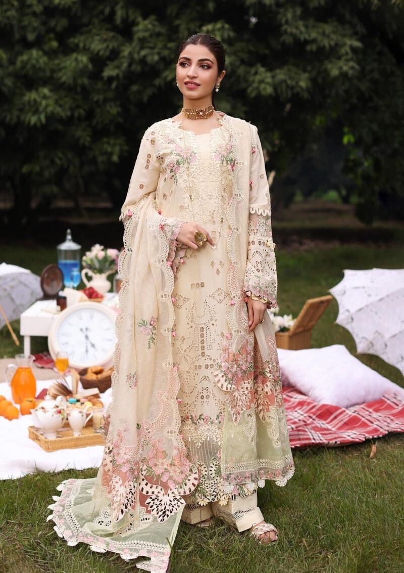 Kahf Festive Kfl24 07 Shireen Lawn Collection 24