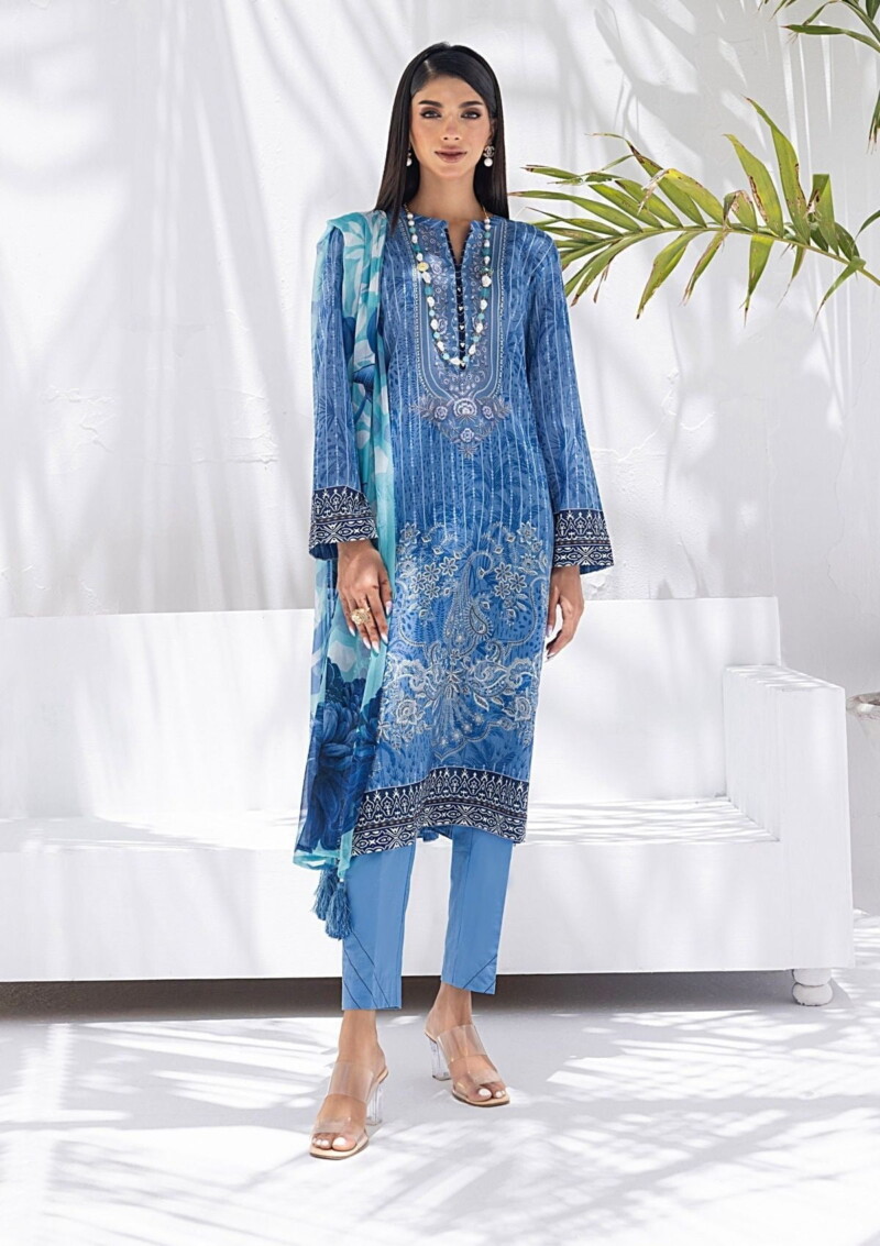 Lakhany Komal Signature Prints Lg Mm 101 Lawn Collection 24