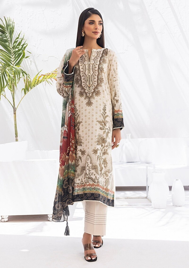 Lakhany Komal Signature Prints Lg Mm 105 Lawn Collection 24