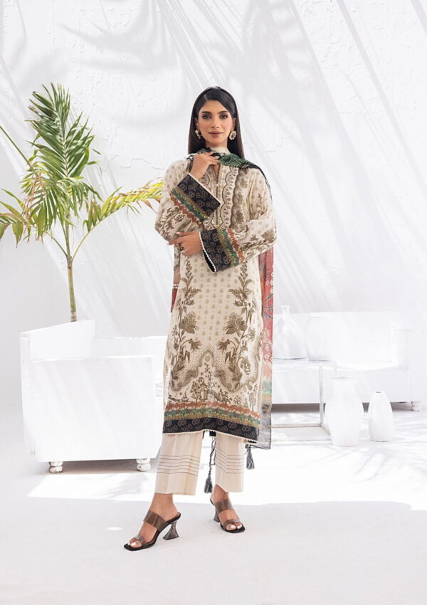 Lakhany Komal Signature Prints Lg Mm 105 Lawn Collection 24