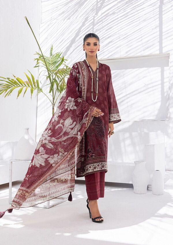 Lakhany Komal Signature Prints Lg Mm 106 Lawn Collection 24