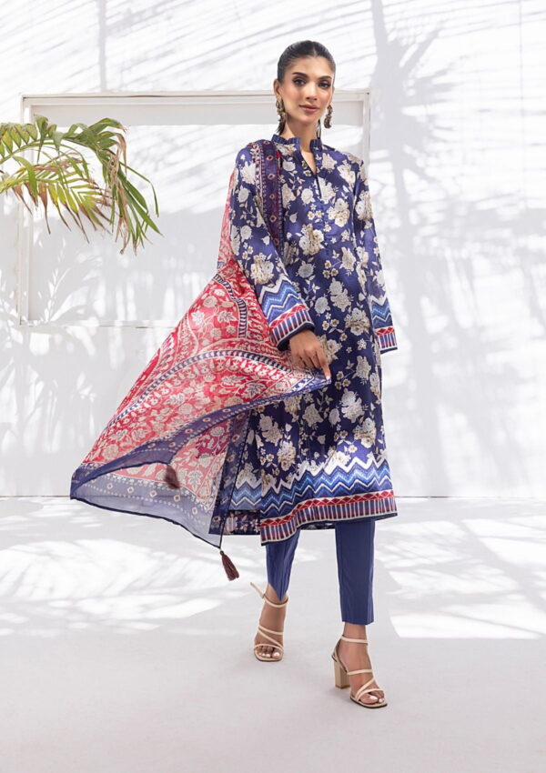 Lakhany Komal Signature Prints Lg Mm 109 Lawn Collection 24