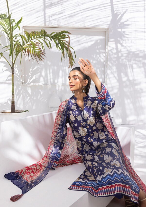 Lakhany Komal Signature Prints Lg Mm 109 Lawn Collection 24