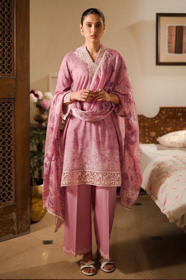 Cross Stitch Lily Dream 3 Piece Embroidered Lawn Suit