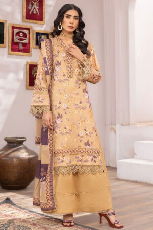 Humdum Saira Bano Hb24 01 Lawn Collection