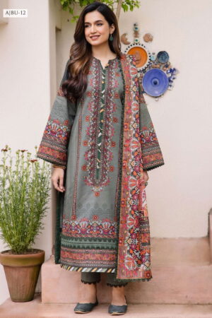 Asim Jofa Jp24 12 Prints Vol 2 Premium Lawn Collection