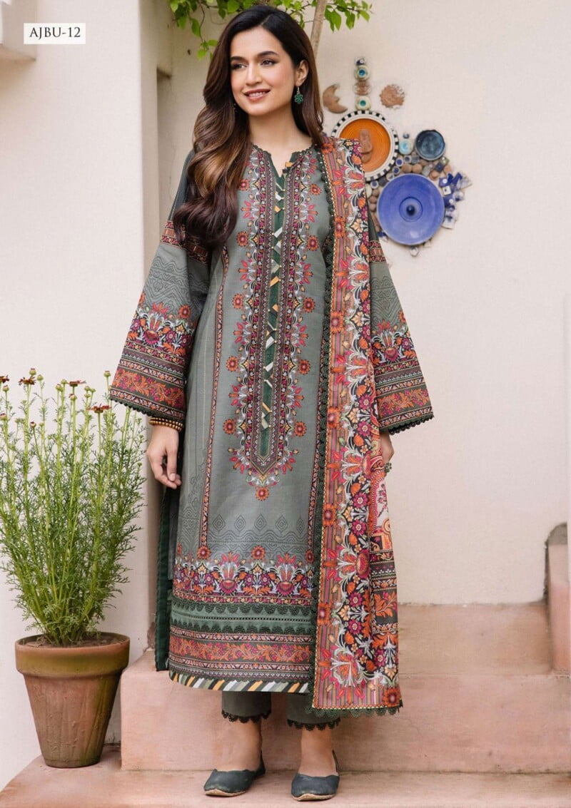 Asim Jofa Jp24 12 Prints Vol 2 Premium Lawn Collection