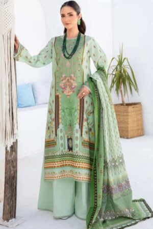 Humdum Saira Bano Hb24 03 Lawn Collection