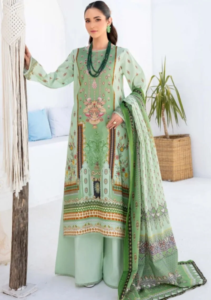 Humdum Saira Bano Hb24 03 Lawn Collection