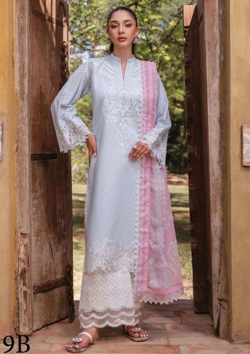 Zainab Chottani Zct24 9b Tahra Lawn Collection 2024