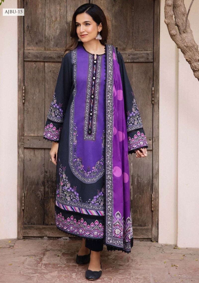 Asim Jofa Jp24 15 Prints Vol 2 Premium Lawn Collection