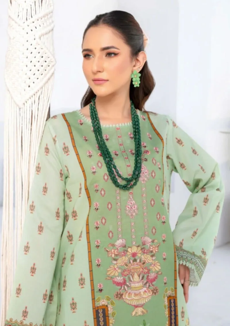 Humdum Saira Bano Hb24 03 Lawn Collection