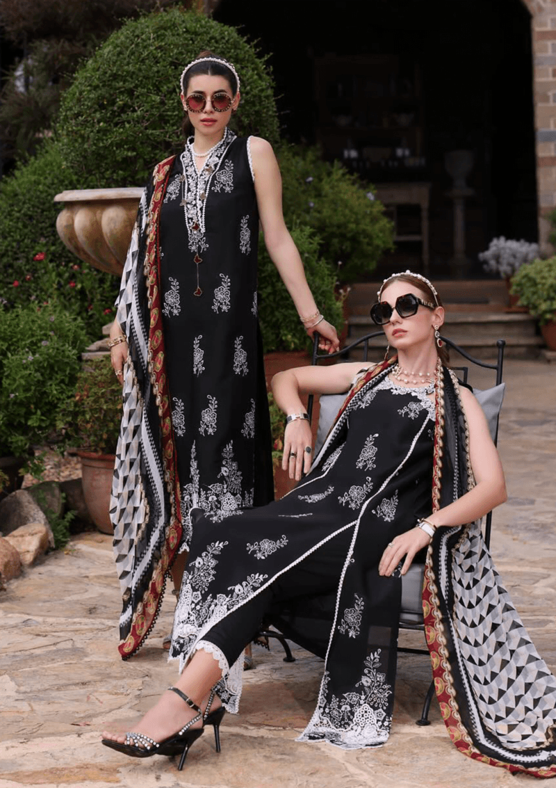 Noor By Saadia Asad Eid Luxe Printkari Nl24 06 Lawn Collection 24