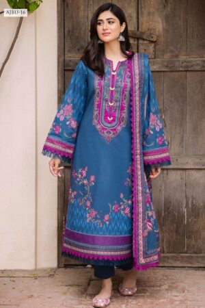 Asim Jofa Jp24 16 Prints Vol 2 Premium Lawn Collection