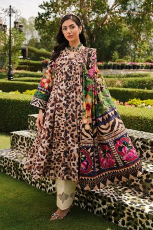 Elaf Premium Printed EEP 06A Menagerie Lawn Collection 24