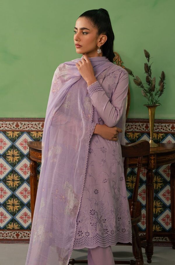 Cross Stitch Lilac Haze 3 Piece Lawn Embroidered Suit