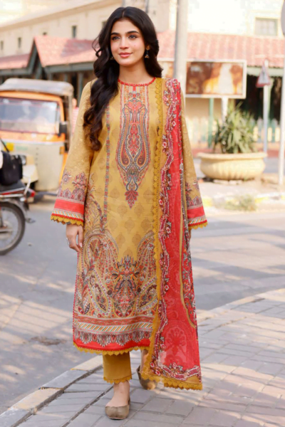 Asim Jofa Basic Prints 24 Ajbb 08 Lawn Collection