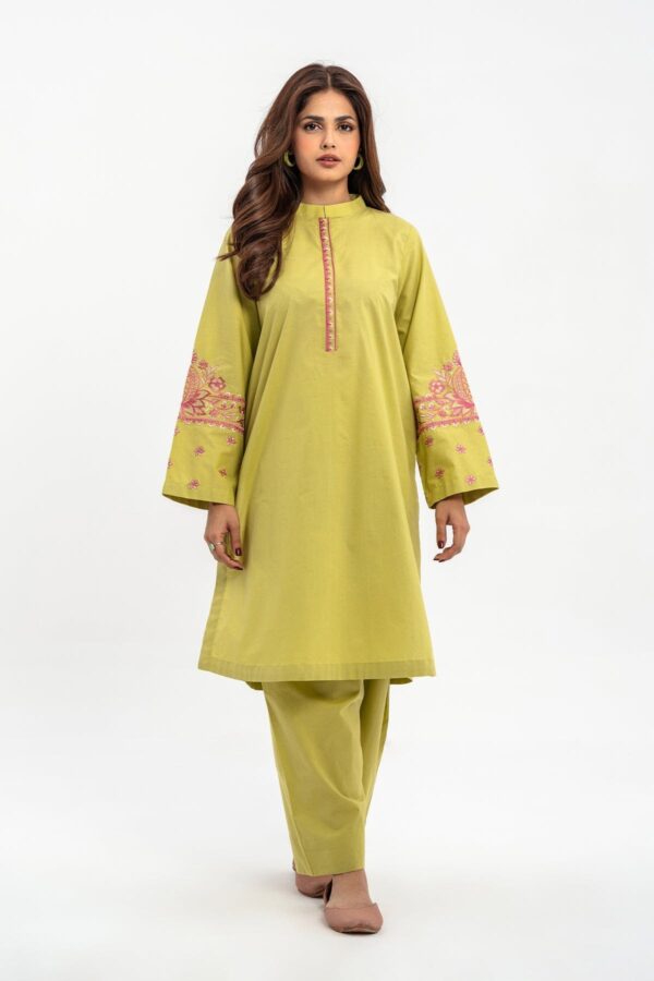 Charizma 2 Pc Embroidered Cotton Shirt With Trouser Cnp 3 239