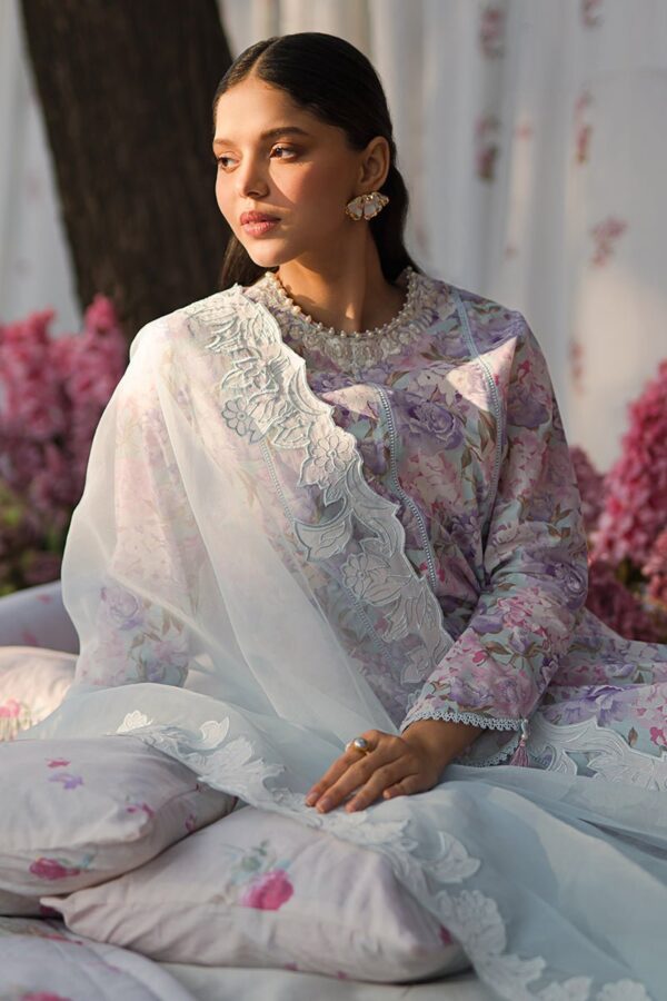 Cross Stitch Tender Breeze 3 Piece Embroidered Lawn Suit