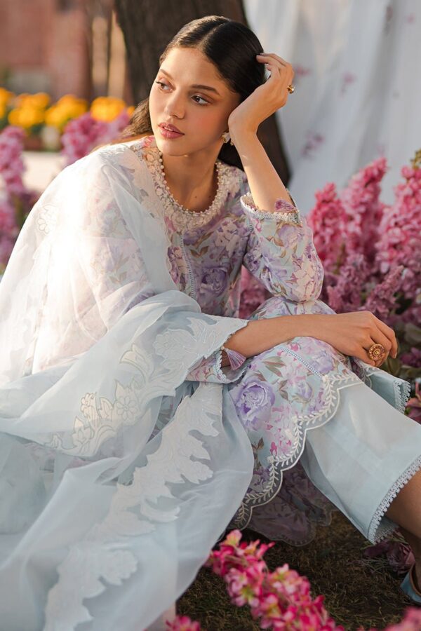 Cross Stitch Tender Breeze 3 Piece Embroidered Lawn Suit