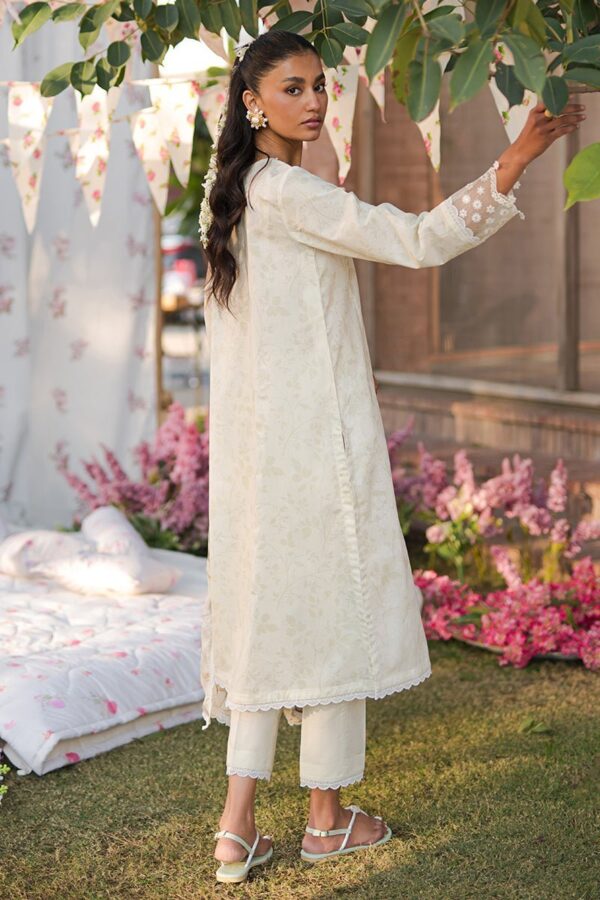 Cross Stitch Whispering White 3 Piece Embroidered Lawn Suit