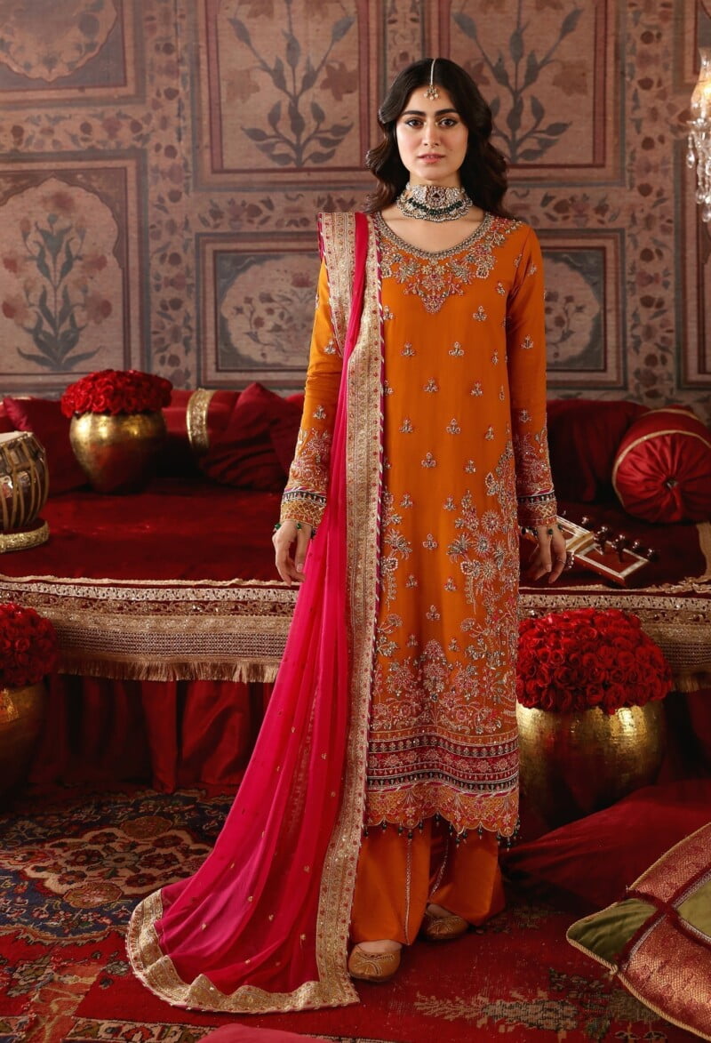 Emaan Adeel Gh-02 Embroidered Chiffon Collection 2024