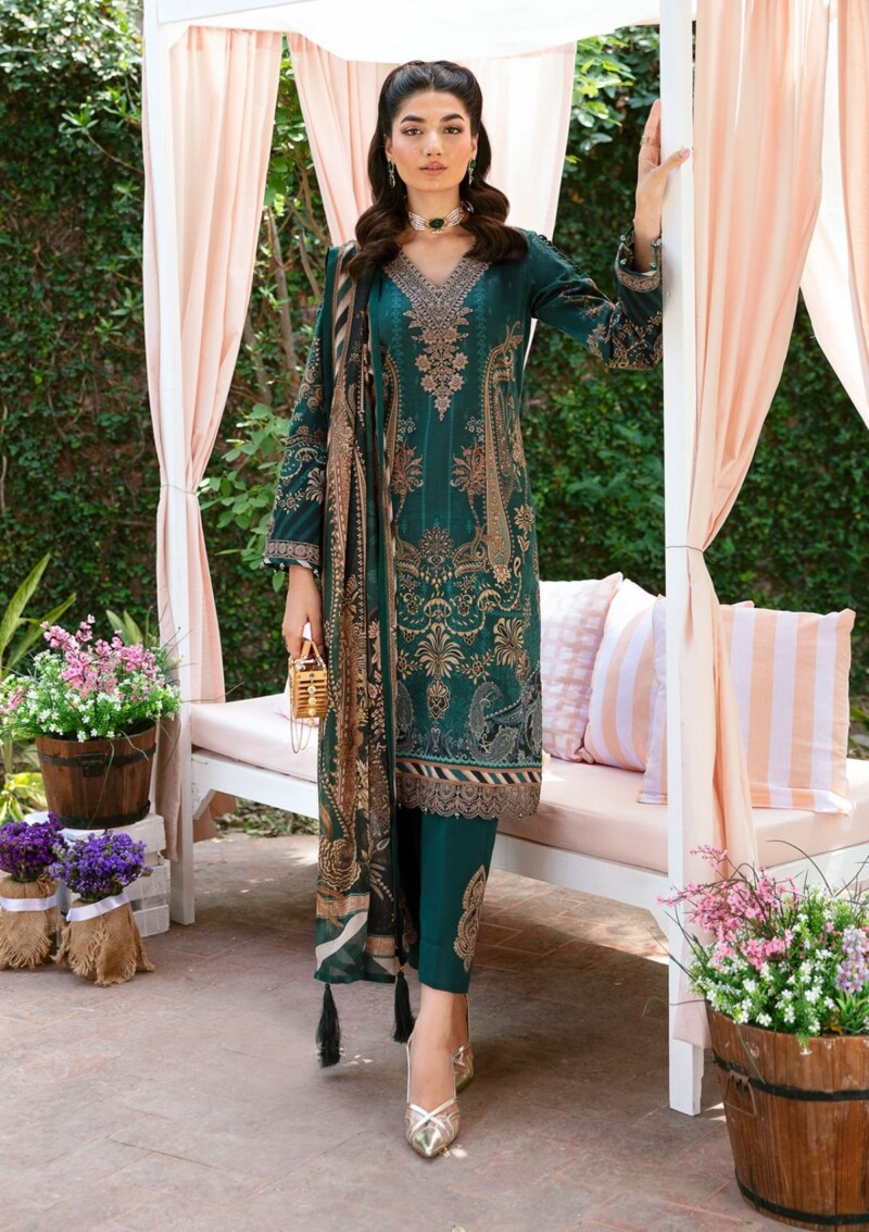 Gulaal The Enchanted Garden Eg24 01 Almeria Lawn Collection