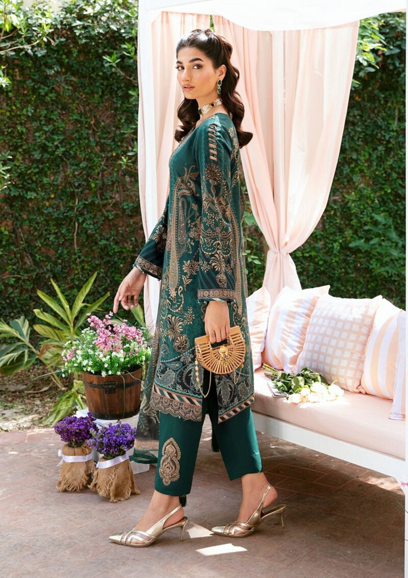 Gulaal The Enchanted Garden Eg24 01 Almeria Lawn Collection