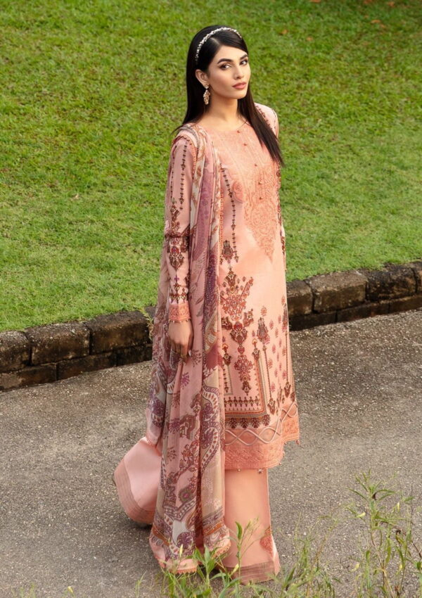 Gulaal Summer Glow Gg24 01 Sylviya Lawn Collection