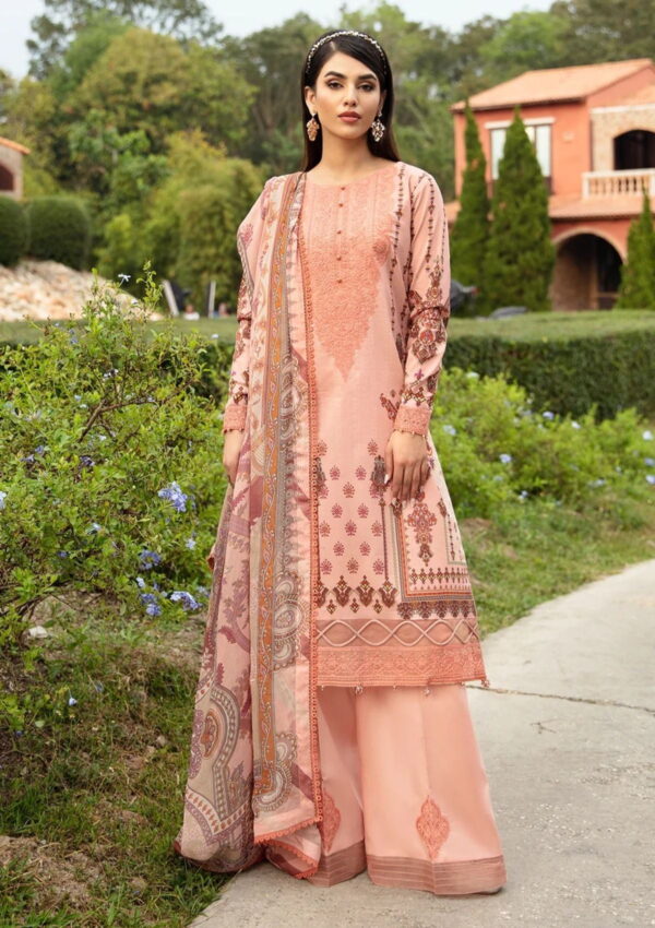 Gulaal Summer Glow Gg24 01 Sylviya Lawn Collection