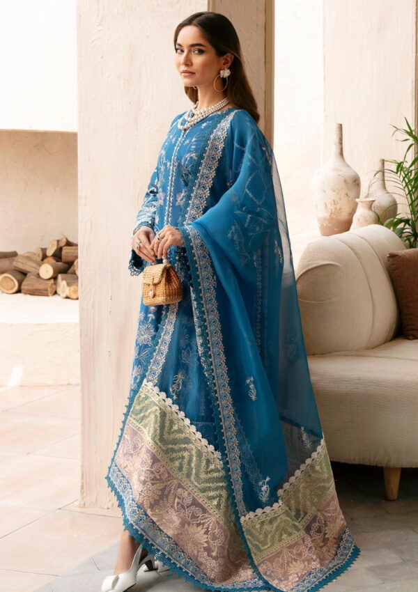 Afrozeh D 06 Amelia Cascade Lawn Collection