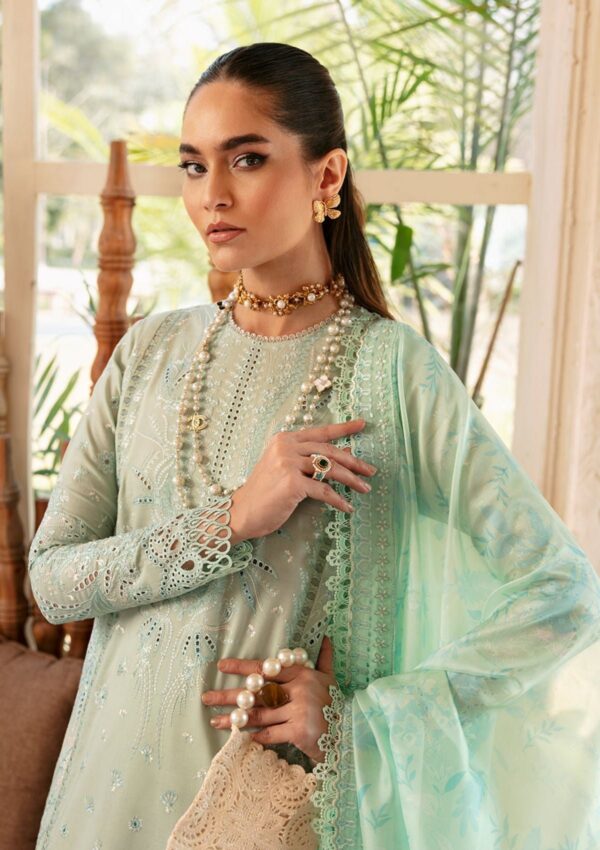 Afrozeh D 07 Willow Cascade Lawn Collection