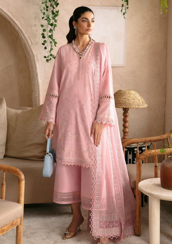 Afrozeh D 09 Ella Cascade Lawn Collection