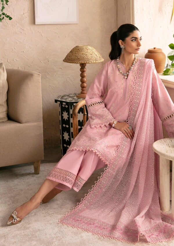 Afrozeh D 09 Ella Cascade Lawn Collection