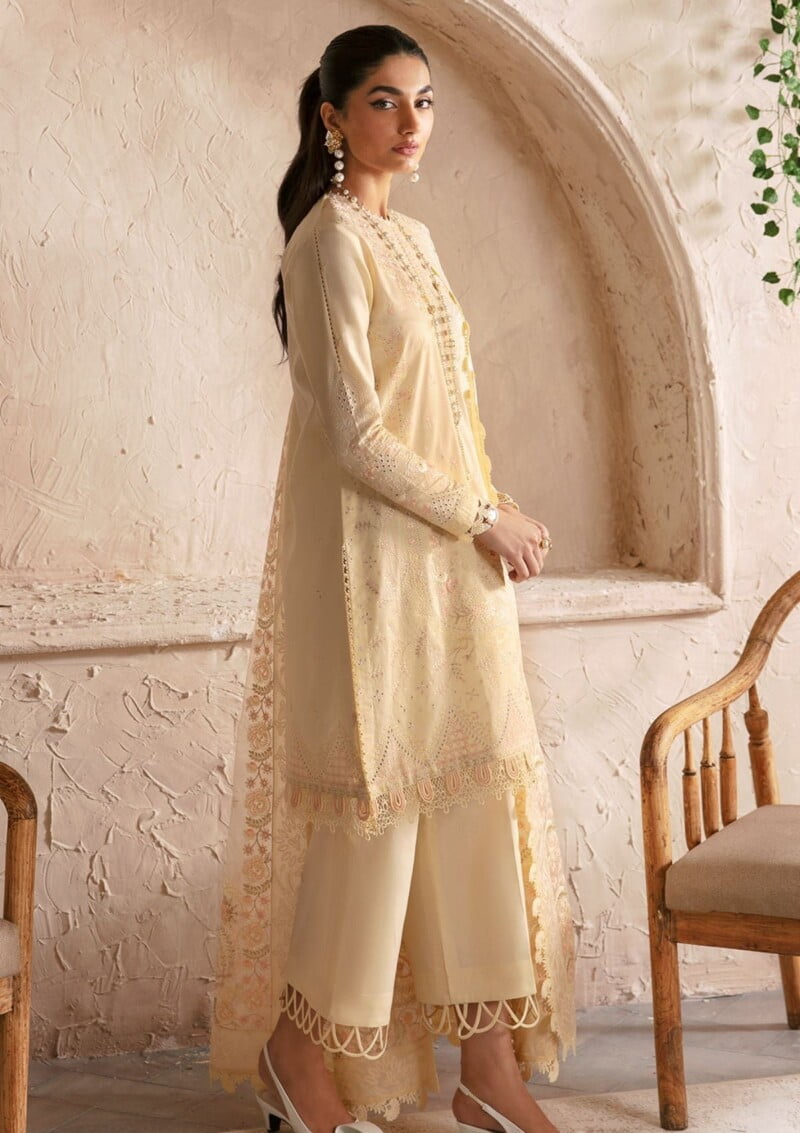 Afrozeh D 08 Claire Cascade Lawn Collection