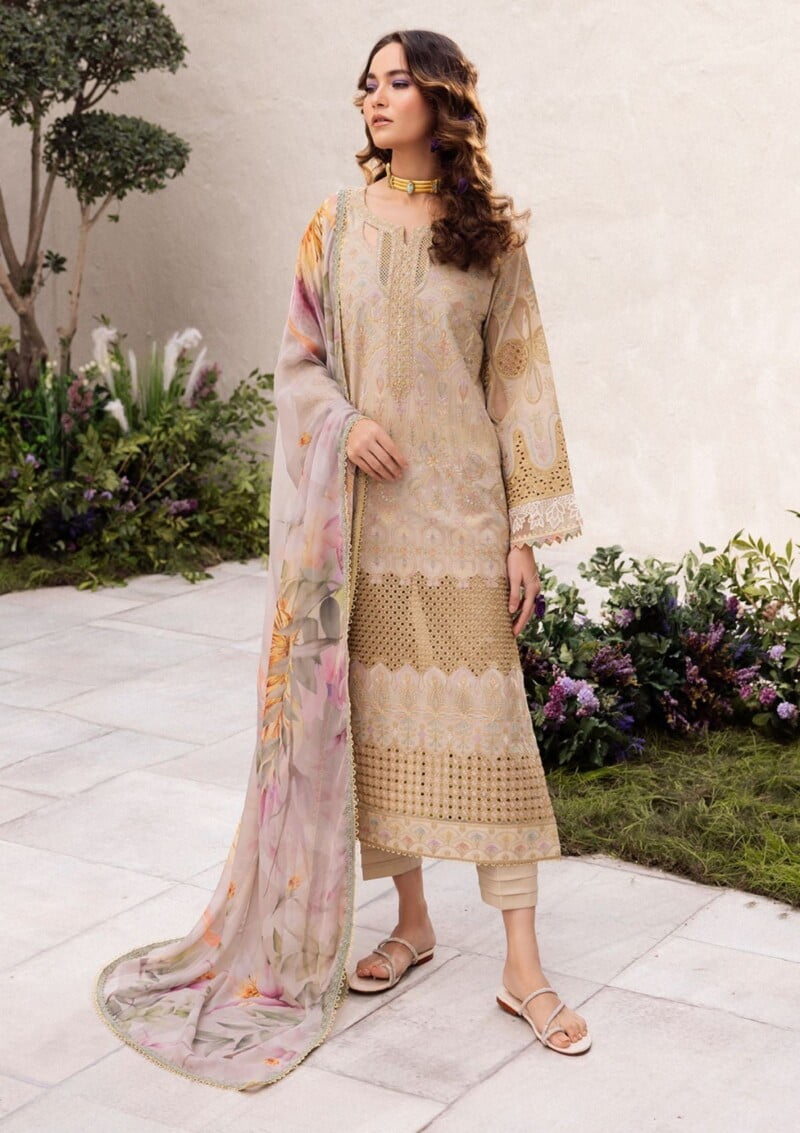 Iznik Embroidered Lawn Il24 04 Lawn Collection