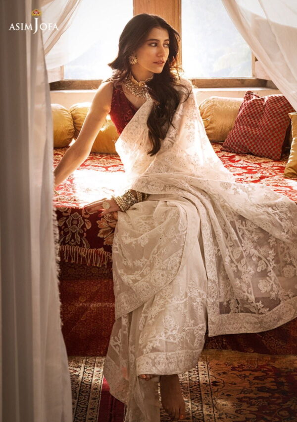 Asim Jofa Lucknowi Chikankari Ajmq 11 Formal Collection