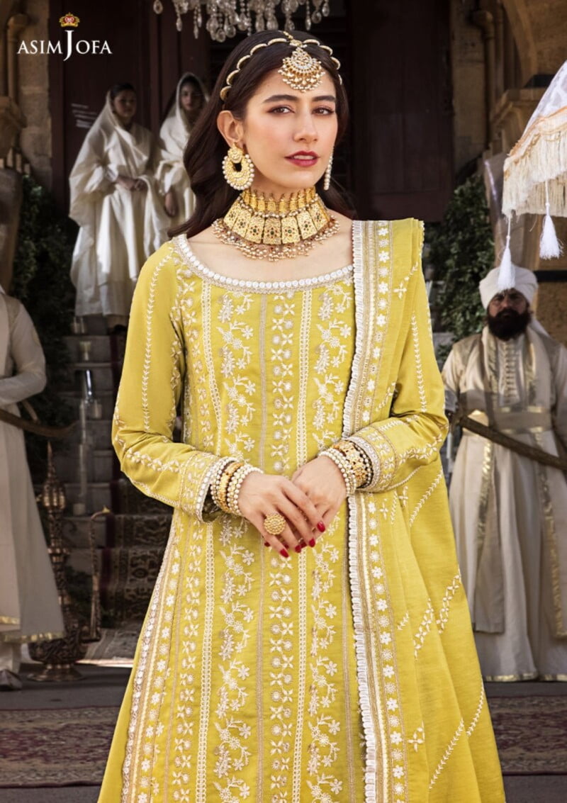 Asim Jofa Lucknowi Chikankari Ajmq 05 Formal Collection