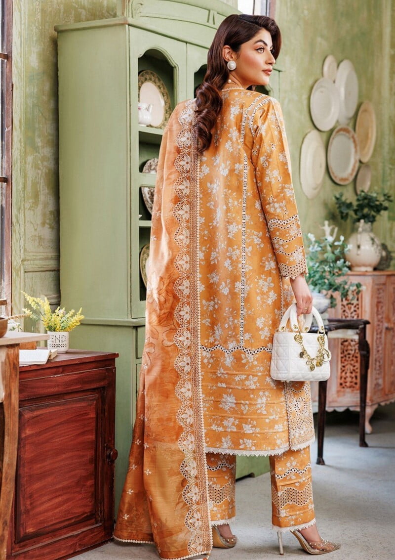 Alizeh Maahi Vol 2 Embroidered Printed Af 7014 Sung Lawn Collection 24