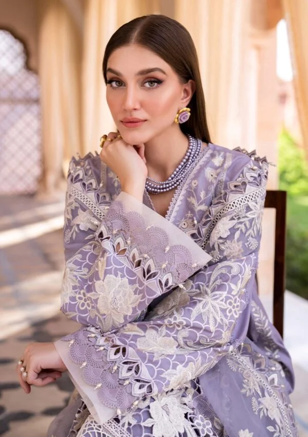 Akbar Aslam Hayat Eid D 125 Mist Lawn Collection 24