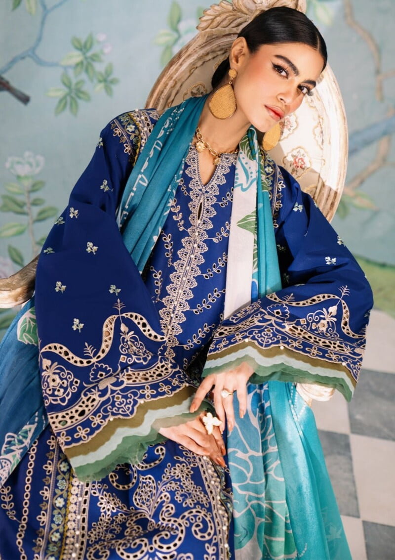 Bin Ilyas La Hira Bih 202 B Lawn Collection