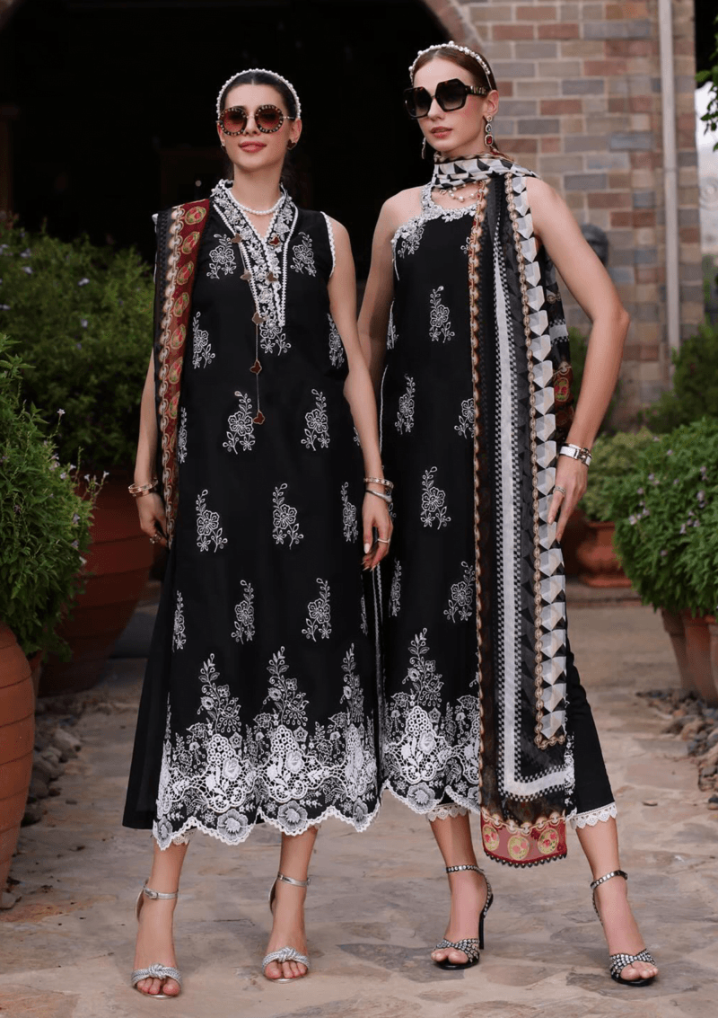 Noor By Saadia Asad Eid Luxe Printkari Nl24 06 Lawn Collection 24