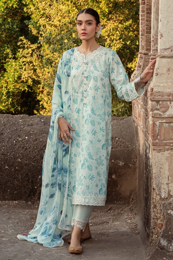 Cross Stitch Whispering Dove 3 Piece Lawn Printed Suit