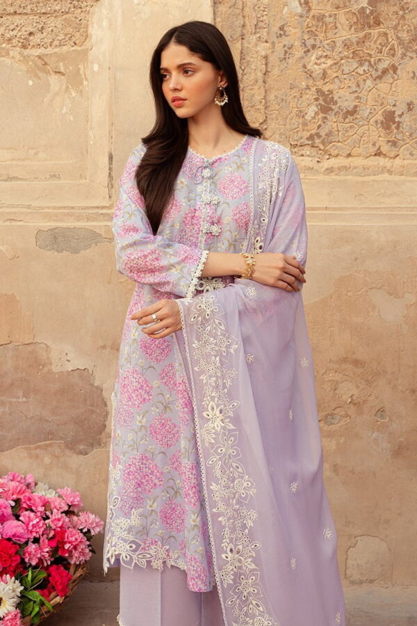 Cross Stitch Lilac Dream 3 Piece Lawn Printed Suit