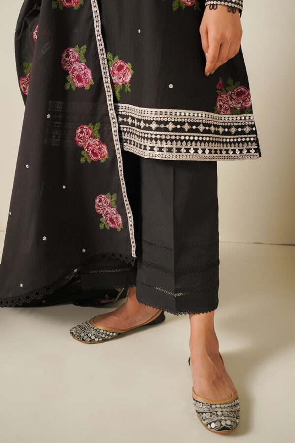 Cross Stitch Midnight Melody 3 Piece Embroidered Lawn Suit