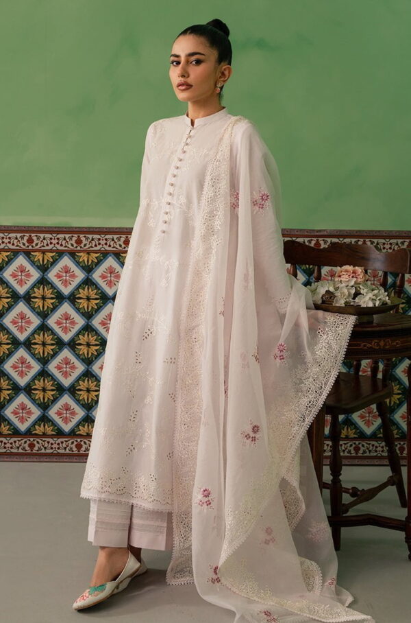 Cross Stitch Heavenly Pink 3 Piece Lawn Embroidered Suit