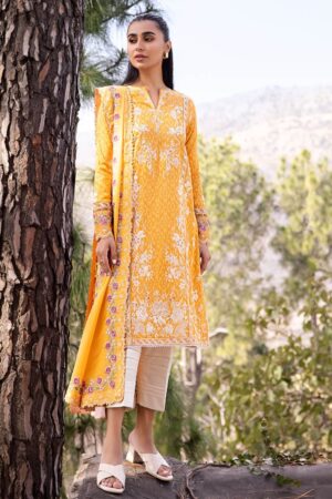 Zaha Unstitched ZL24 15A Lawn Collection 24