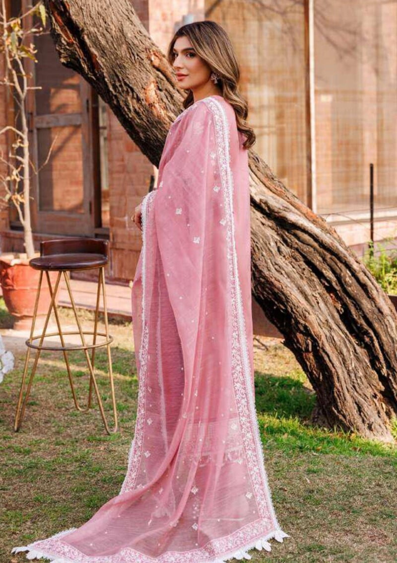 Farasha Dastoor Fd24 06 Dainty Lilac Lawn Collection