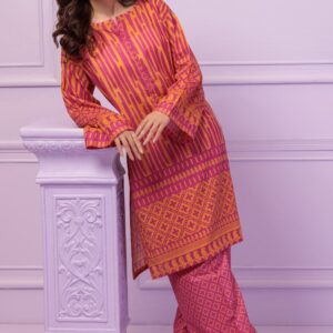 Bonanza Satrangi Pink Lawn 2 Piece 2s24a2p289 Co Ord Sets