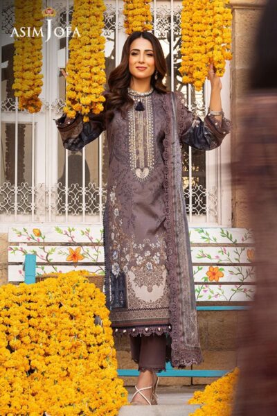 Asim Jofa Aira Ajar24 07 Lawn Collection